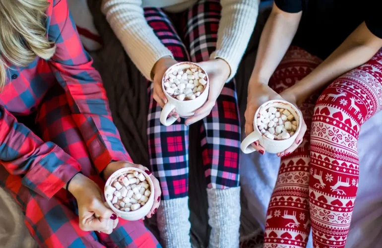 Christmas Pajama Party Sleepover