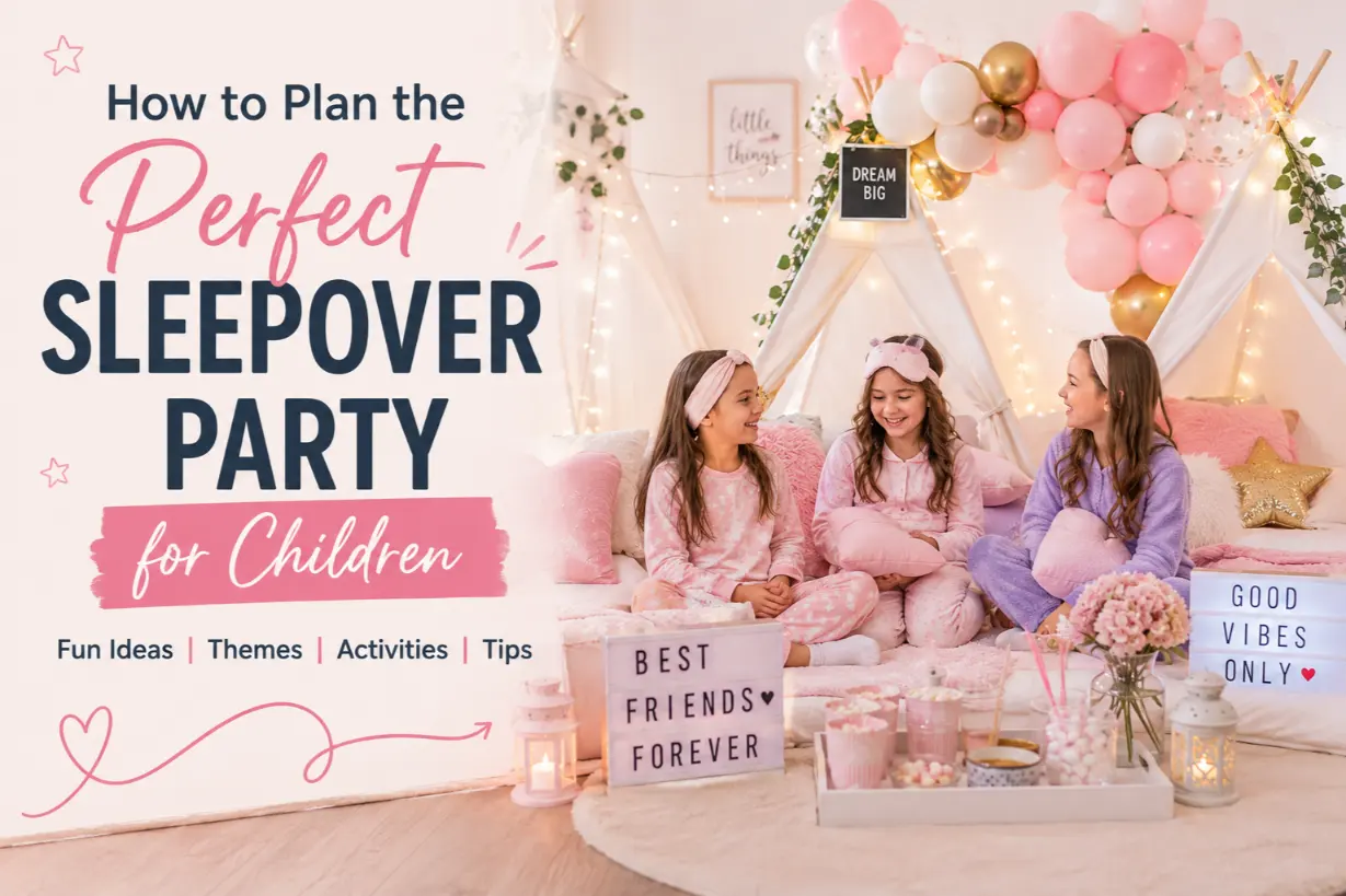 How to Plan the Perfect Sleepover Party for Children