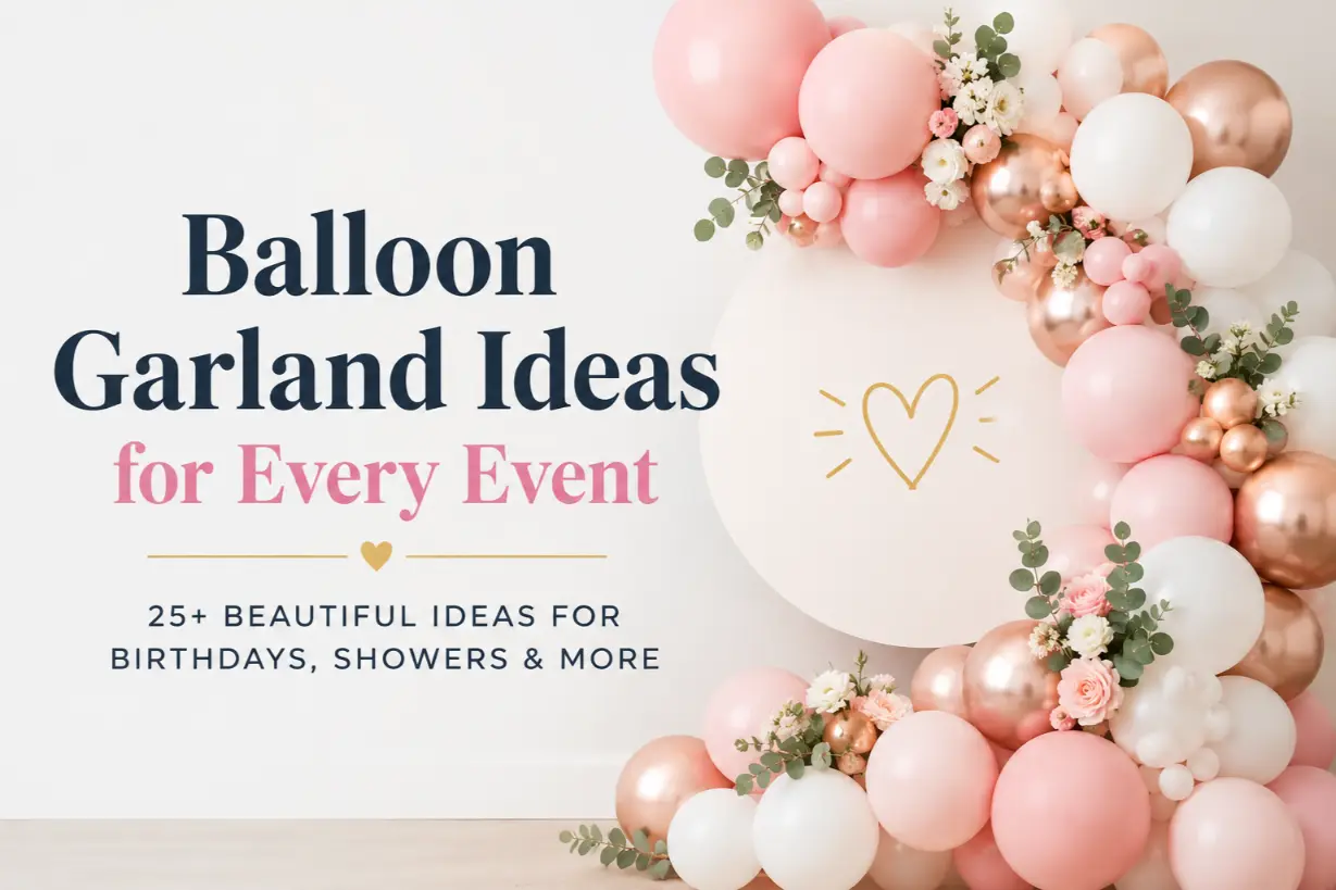 Balloon Garland Ideas for Every Event | 25+ Ideas