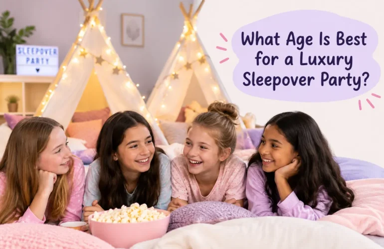 What Age Is Best for a Luxury Sleepover Party?